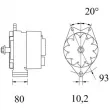 MAHLE MG 820 - Alternateur