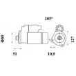 MAHLE MS 1001 - Démarreur