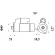 MAHLE MS 1003 - Démarreur