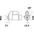 MAHLE MS 101 - Démarreur