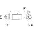 MAHLE MS 1072 - Démarreur