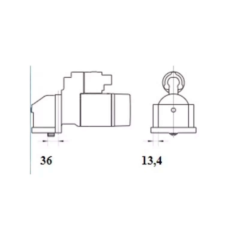 Démarreur MAHLE MS 1081 - Visuel 1
