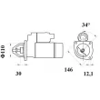 MAHLE MS 1088 - Démarreur