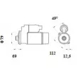 MAHLE MS 1090 - Démarreur