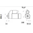 MAHLE MS 1091 - Démarreur