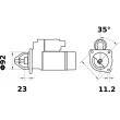 MAHLE MS 129 - Démarreur