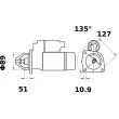 MAHLE MS 152 - Démarreur