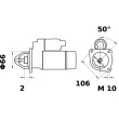 MAHLE MS 17 - Démarreur