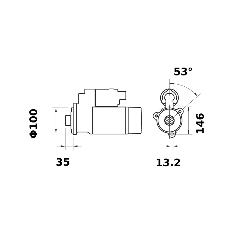 Démarreur MAHLE MS 286 - Visuel 1