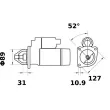 MAHLE MS 308 - Démarreur