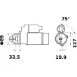 MAHLE MS 333 - Démarreur