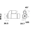 MAHLE MS 359 - Démarreur
