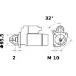 MAHLE MS 375 - Démarreur