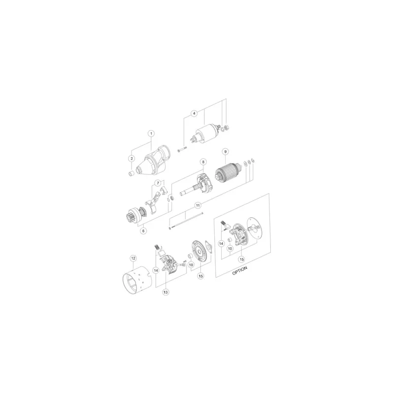 Démarreur MAHLE MS 656 - Visuel 1
