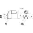 MAHLE MS 758 - Démarreur