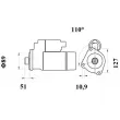 MAHLE MS 821 - Démarreur