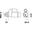MAHLE MS 97 - Démarreur
