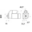 MAHLE MS 974 - Démarreur