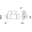 MAHLE MS 999 - Démarreur