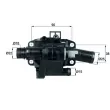 MAHLE TH 41 83 - Thermostat d'eau