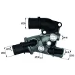 Thermostat d'eau MAHLE [TI 117 80D]