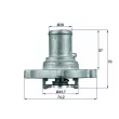 MAHLE TI 122 87D - Thermostat d'eau