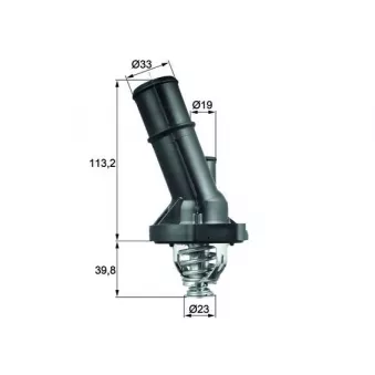 Thermostat d'eau MAHLE TI 202 82 pour FORD C-MAX 2.0 CNG - 145cv