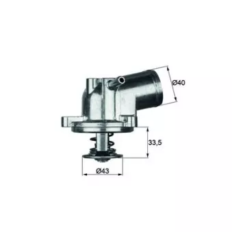 Thermostat d'eau MAHLE TI 21 71 pour MERCEDES-BENZ CLASSE E E 200 T Kompressor - 163cv
