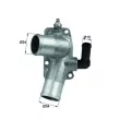 MAHLE TI 44 92D - Thermostat d'eau