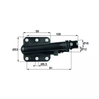 Thermostat, refroidissement d'huile MAHLE OEM 7507982