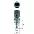 MAHLE TSE 29 - Sonde de température, liquide de refroidissement