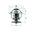 MAHLE TX 109 87D - Thermostat d'eau