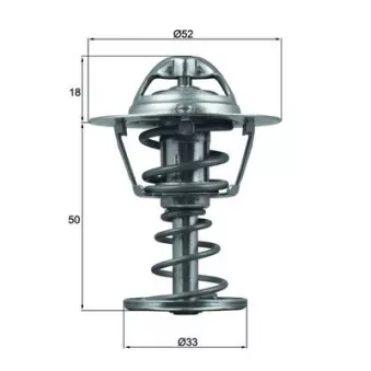 MAHLE TX 126 82D - Thermostat d'eau