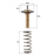 MAHLE TX 311 90D - Thermostat d'eau