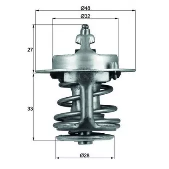 MAHLE TX 63 88 - Thermostat d'eau