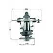 MAHLE TX 72 85D - Thermostat d'eau