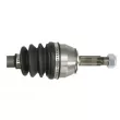 PASCAL G2R026PC - Arbre de transmission avant gauche 