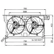 Ventilateur, refroidissement du moteur NRF [47051]