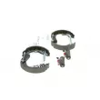 BOSCH 0 204 114 699 - Jeu de mâchoires de frein