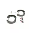 BOSCH 0 204 114 708 - Jeu de mâchoires de frein