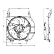 Ventilateur, refroidissement du moteur NRF [47077]