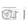 Ventilateur, refroidissement du moteur NRF [47302]