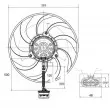 Ventilateur, refroidissement du moteur NRF [47373]