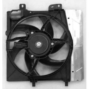 Ventilateur, refroidissement du moteur NRF 47495 pour PEUGEOT 207 1.6 HDI - 112cv