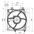 NRF 47495 - Ventilateur, refroidissement du moteur
