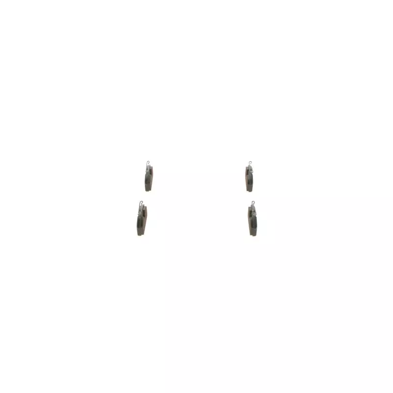 Jeu de 4 plaquettes de frein arrière BOSCH 0 986 424 275 - Visuel 2