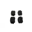 BOSCH 0 986 424 491 - Jeu de 4 plaquettes de frein avant