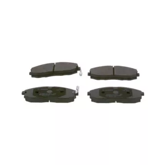 Jeu de 4 plaquettes de frein avant BOSCH OEM 581014AA10