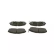 BOSCH 0 986 424 670 - Jeu de 4 plaquettes de frein avant