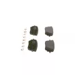 BOSCH 0 986 424 890 - Jeu de 4 plaquettes de frein arrière